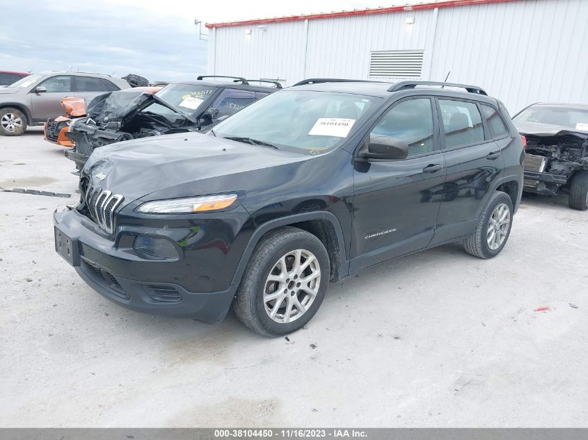 2015 JEEP CHEROKEE SPORT - 1C4PJLAB6FW608317
