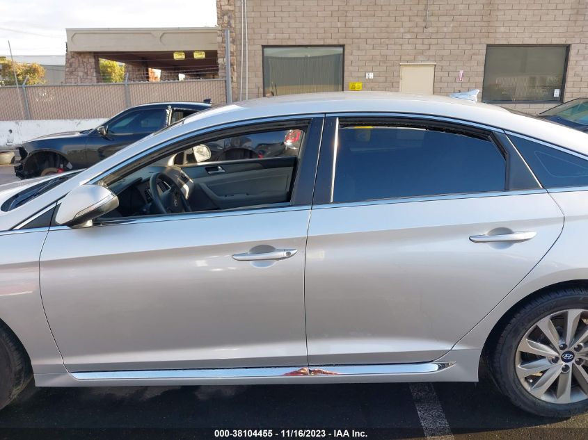 2017 HYUNDAI SONATA SPORT - 5NPE34AF9HH445973