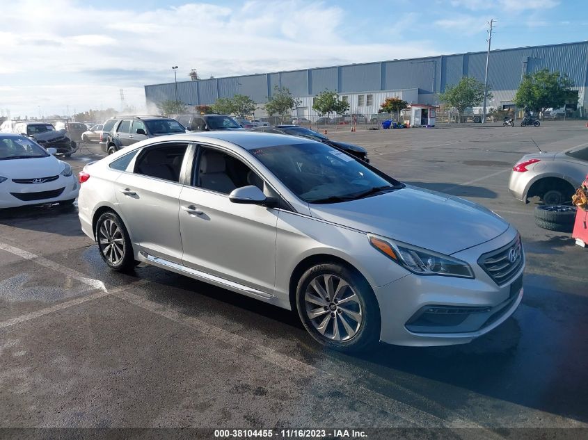 2017 HYUNDAI SONATA SPORT - 5NPE34AF9HH445973