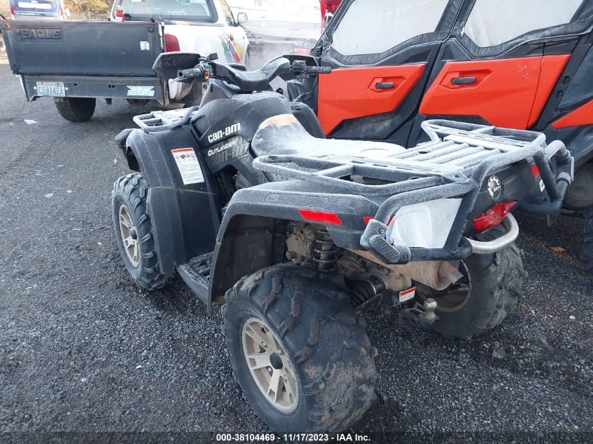 2009 CAN-AM OUTLANDER 500 XT 3JBEKLK169J000008