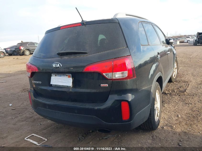 2015 KIA SORENTO LX - 5XYKTCA67FG587319