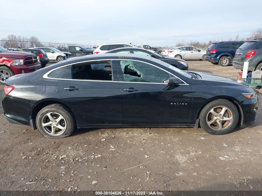 VIN 1G1ZB5ST2HF197003 2017 CHEVROLET MALIBU LS