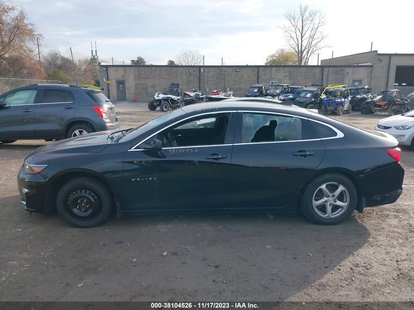 VIN 1G1ZB5ST2HF197003 2017 CHEVROLET MALIBU LS