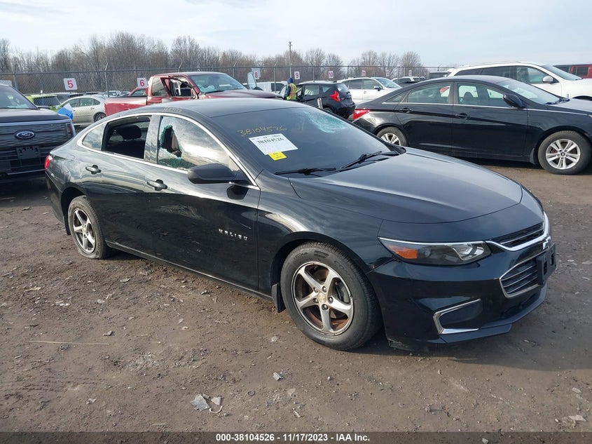 VIN 1G1ZB5ST2HF197003 2017 CHEVROLET MALIBU LS