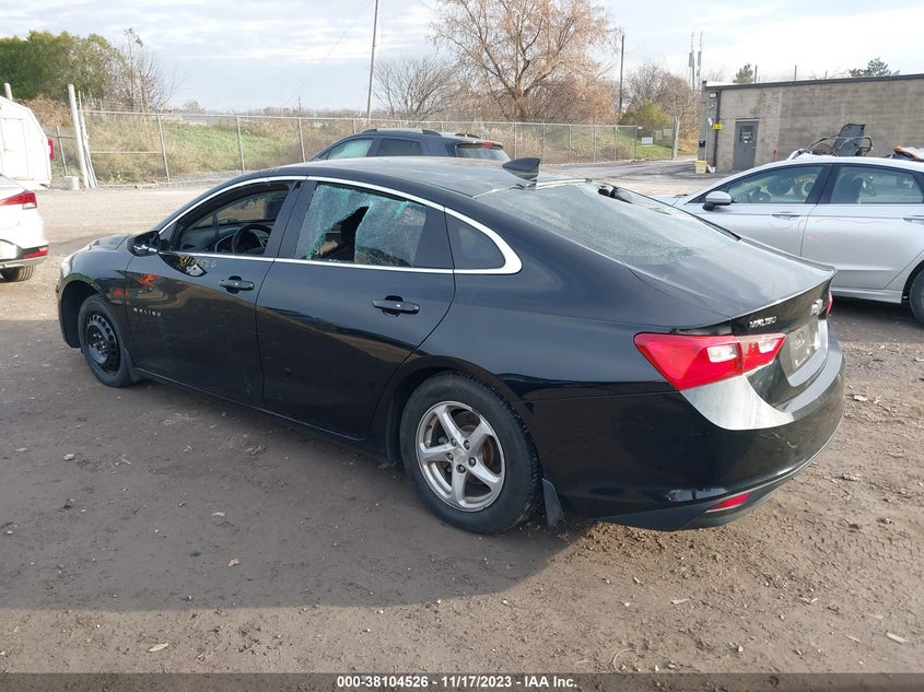VIN 1G1ZB5ST2HF197003 2017 CHEVROLET MALIBU LS