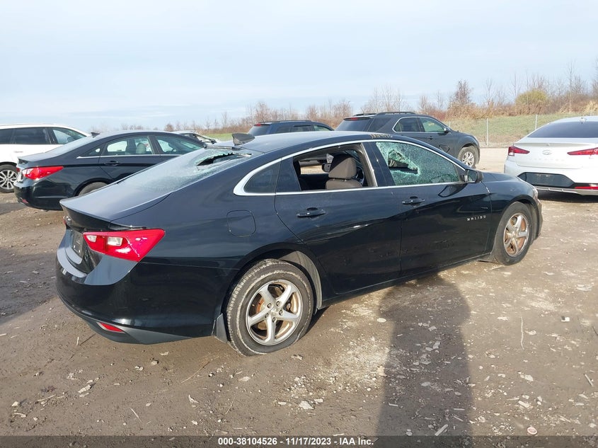 VIN 1G1ZB5ST2HF197003 2017 CHEVROLET MALIBU LS