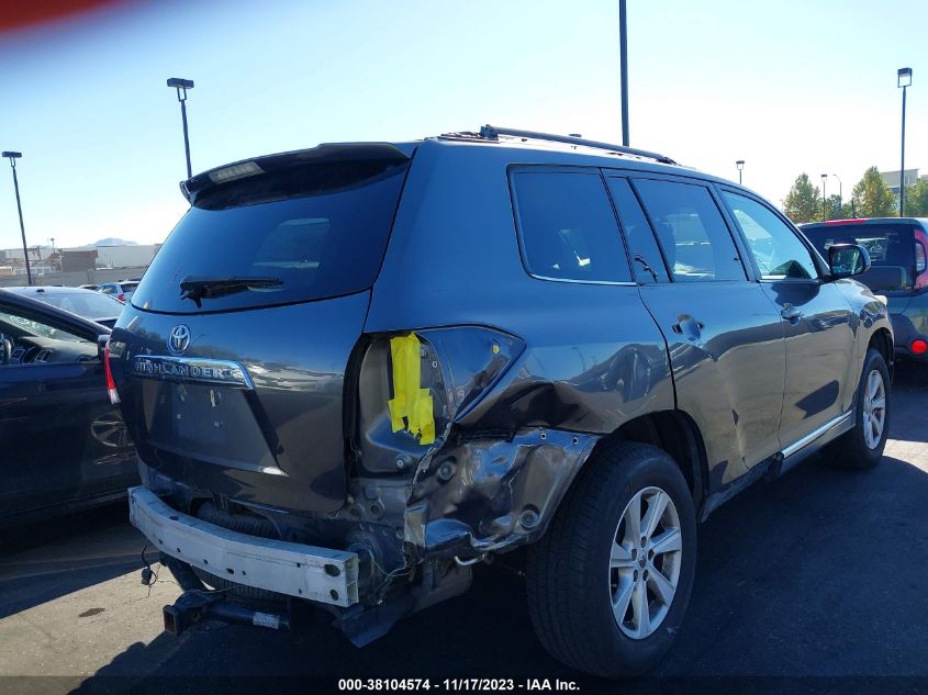 2013 TOYOTA HIGHLANDER PLUS/SE - 5TDZK3EHXDS138262