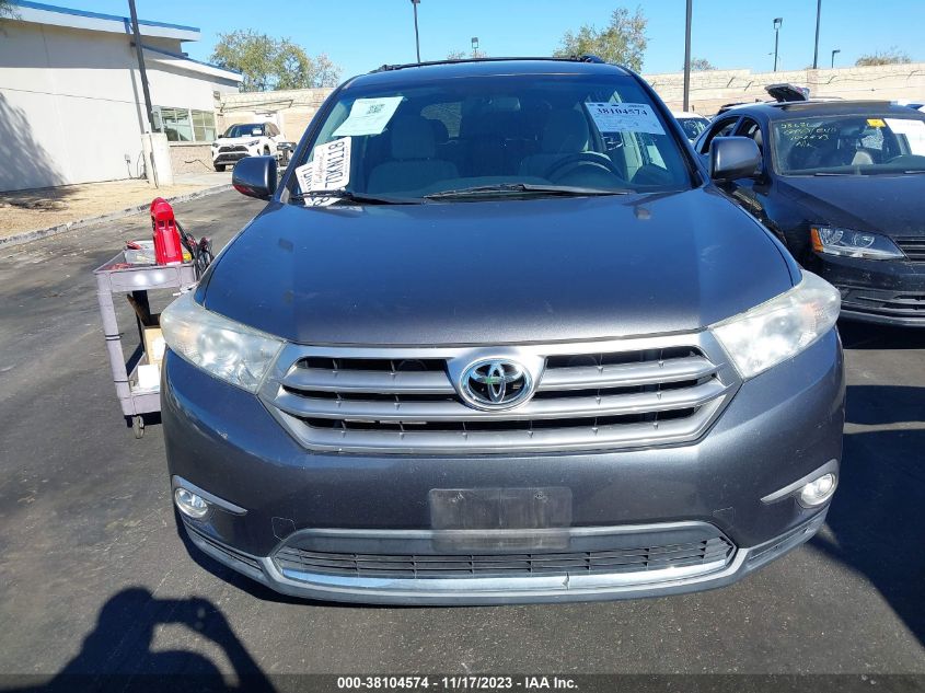 2013 TOYOTA HIGHLANDER PLUS/SE - 5TDZK3EHXDS138262