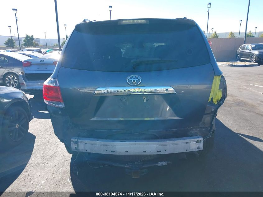 2013 TOYOTA HIGHLANDER PLUS/SE - 5TDZK3EHXDS138262