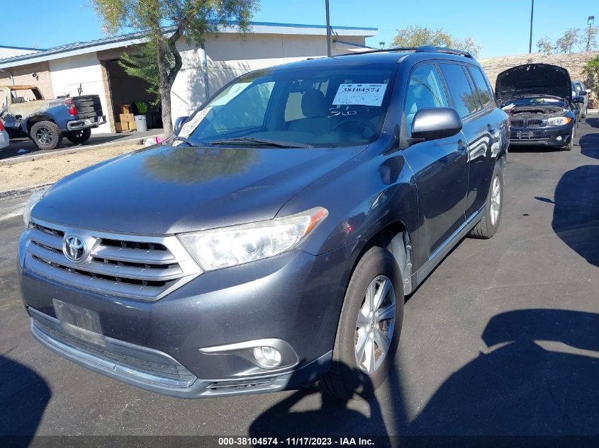 2013 TOYOTA HIGHLANDER PLUS/SE - 5TDZK3EHXDS138262