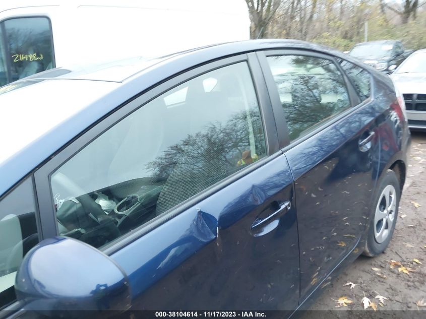 2013 TOYOTA PRIUS TWO - JTDKN3DU4D1710611