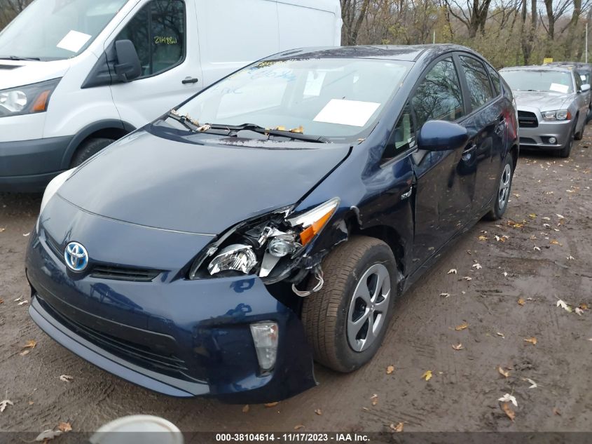 2013 TOYOTA PRIUS TWO - JTDKN3DU4D1710611