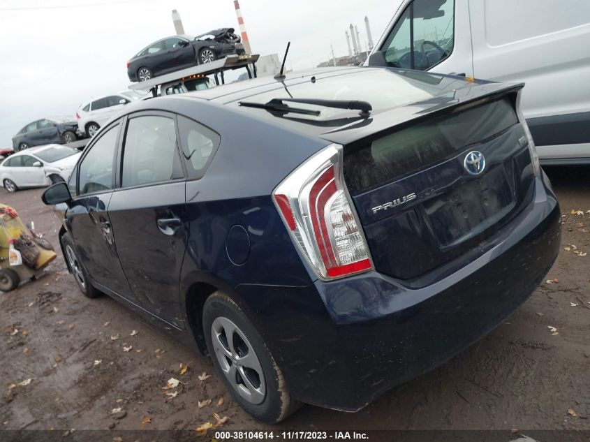 2013 TOYOTA PRIUS TWO - JTDKN3DU4D1710611