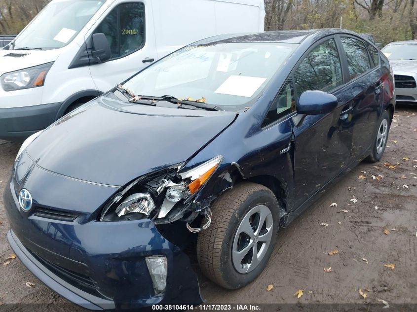 2013 TOYOTA PRIUS TWO - JTDKN3DU4D1710611