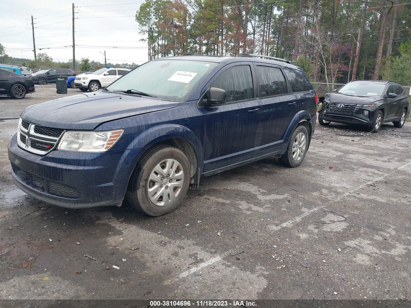 VIN 3C4PDCAB6JT383452 2018 DODGE JOURNEY SE