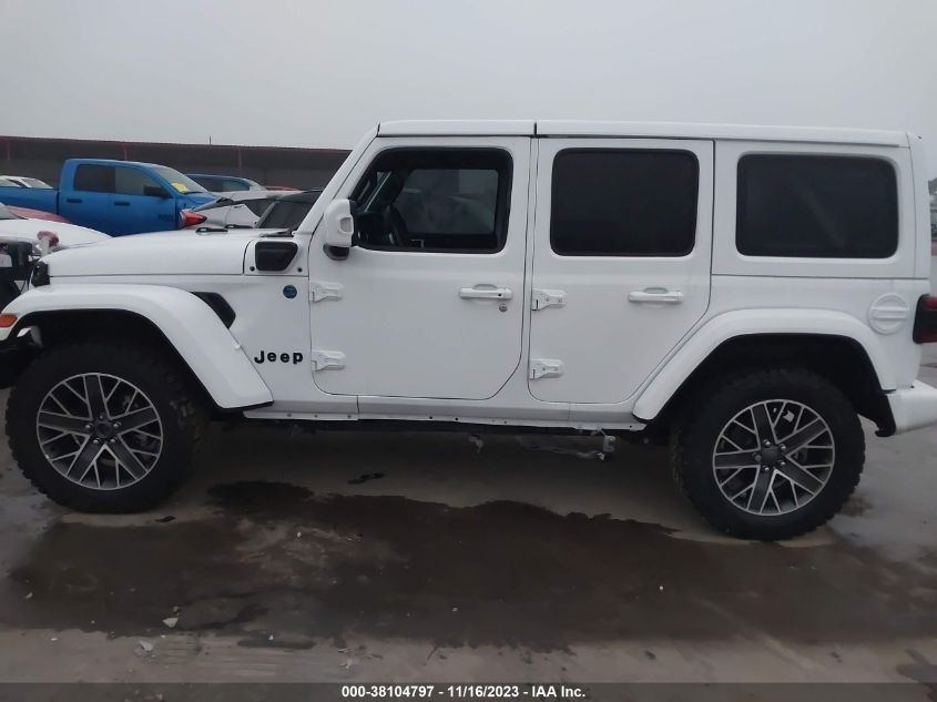 2022 JEEP WRANGLER 4XE UNLIMITED HIGH ALTITUDE 1C4JJXP61NW212415