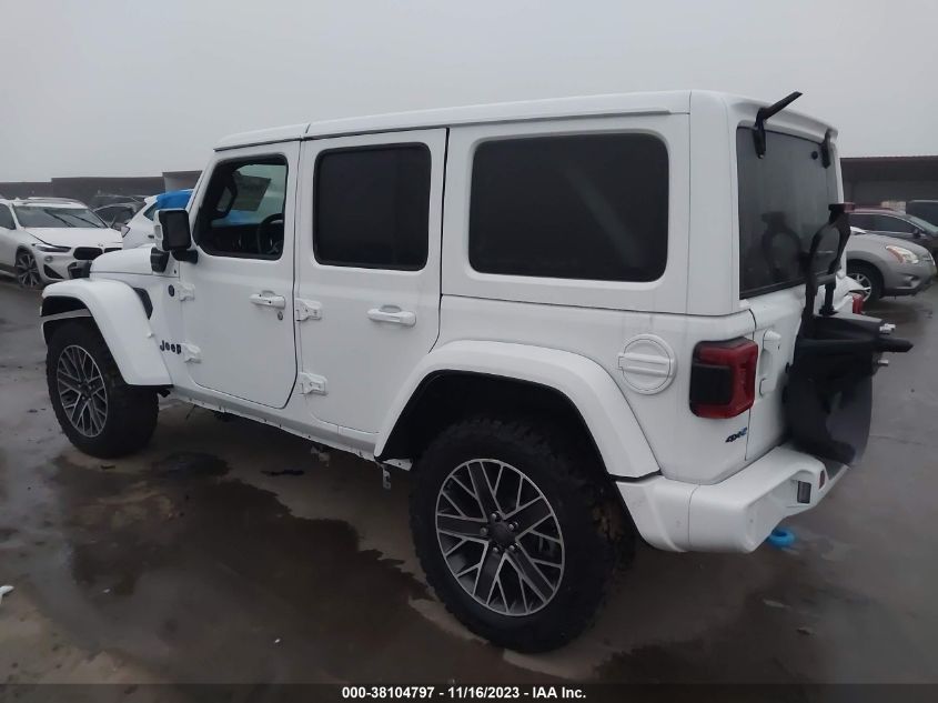 2022 JEEP WRANGLER 4XE UNLIMITED HIGH ALTITUDE 1C4JJXP61NW212415