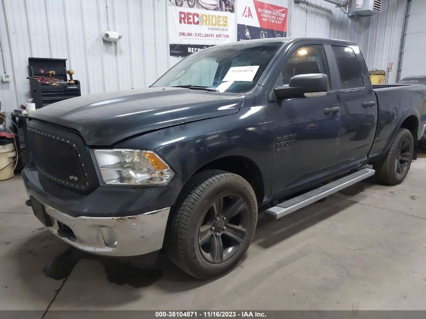 2021 RAM 1500 CLASSIC WARLOCK  4X4 6'4" BOX 1C6RR7GG8MS513930