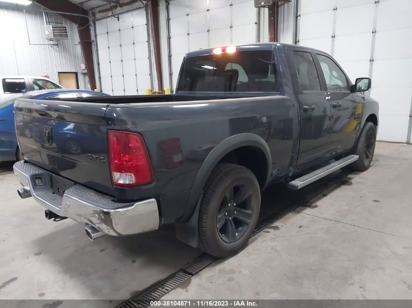2021 RAM 1500 CLASSIC WARLOCK  4X4 6'4" BOX 1C6RR7GG8MS513930