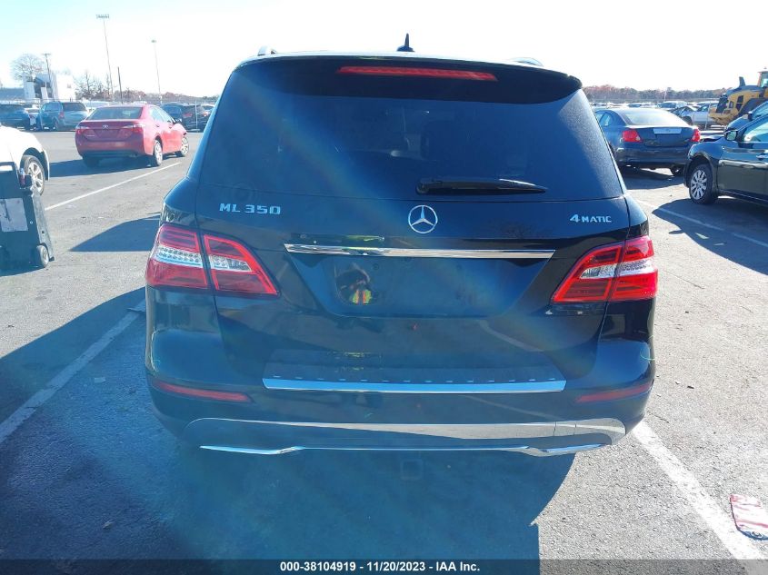 2014 MERCEDES-BENZ ML 350 4JGDA5HB1EA378276