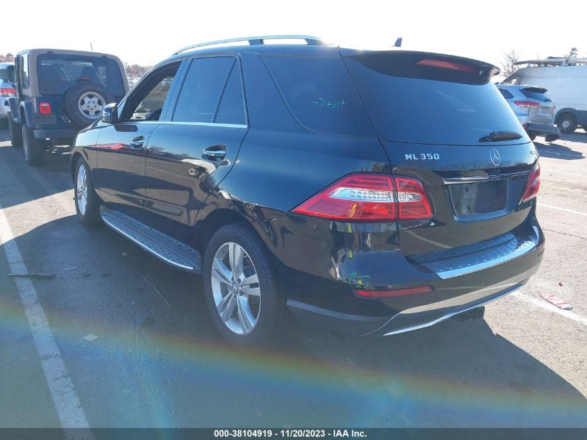 2014 MERCEDES-BENZ ML 350 4JGDA5HB1EA378276