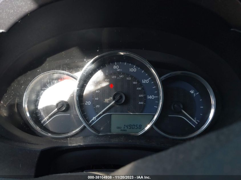 2014 TOYOTA COROLLA L - 5YFBURHE1EP115138