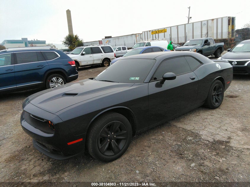 VIN 2C3CDZAG0KH676954 2019 DODGE CHALLENGER SXT