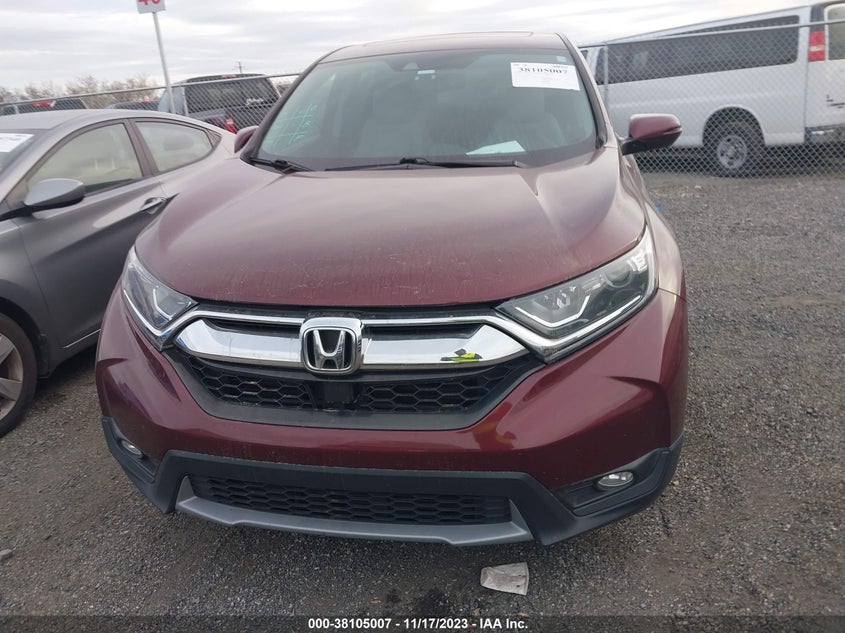VIN 7FARW2H86JE017761 2018 HONDA CR-V EXL
