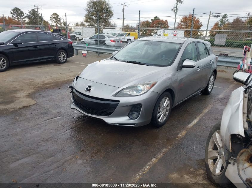 2013 MAZDA MAZDA3 I GRAND TOURING - JM1BL1M76D1750127