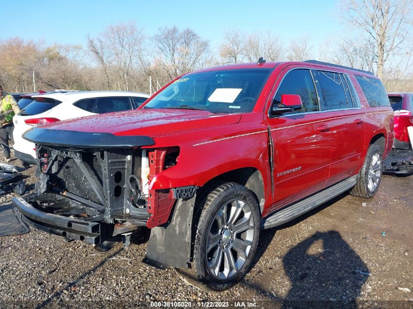 2015 CHEVROLET SUBURBAN 1500 LT 1GNSKJKCXFR158857