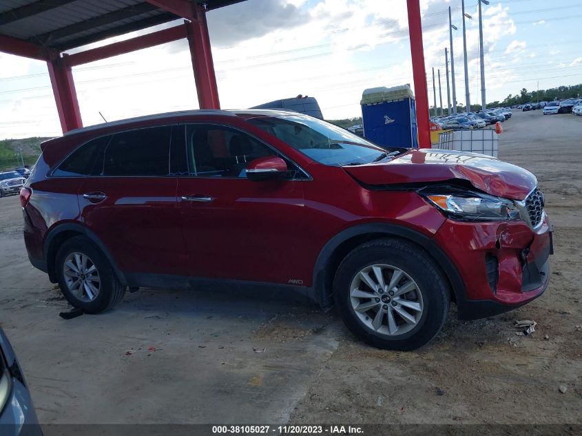 2019 KIA SORENTO LX - 5XYPGDA32KG584733