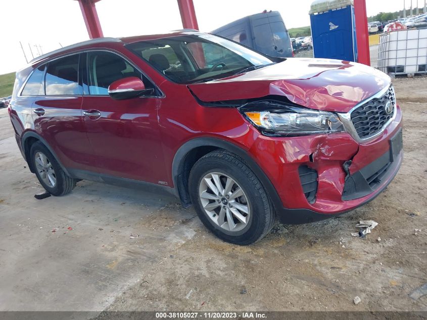 2019 KIA SORENTO LX - 5XYPGDA32KG584733