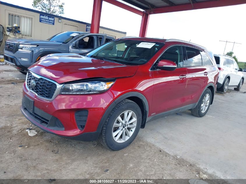 2019 KIA SORENTO LX - 5XYPGDA32KG584733