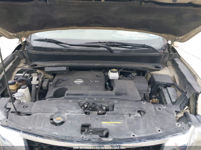 2013 NISSAN PATHFINDER PLATINUM - 5N1AR2MN6DC657168