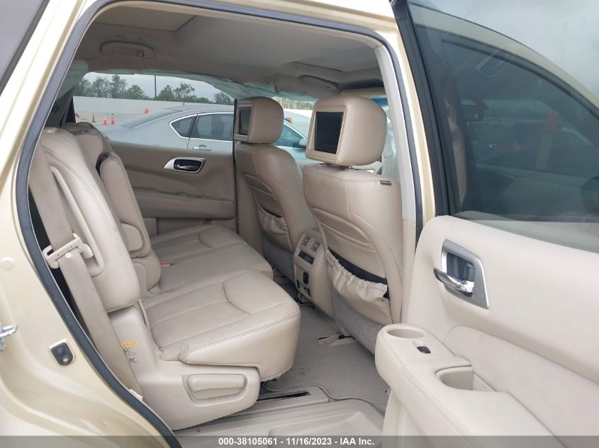 2013 NISSAN PATHFINDER PLATINUM - 5N1AR2MN6DC657168