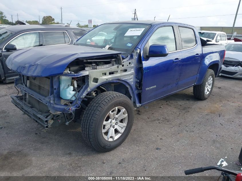 2016 CHEVROLET COLORADO LT - 1GCGSCE33G1271250