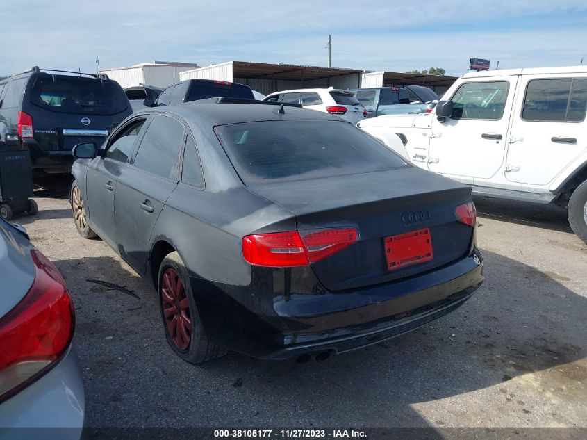 2013 AUDI A4 2.0T PREMIUM - WAUBFAFL2DA160828