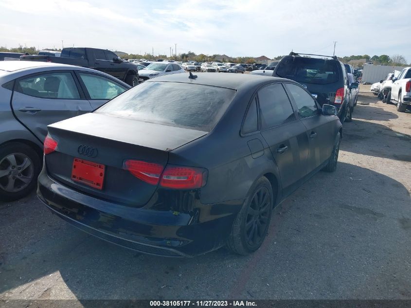 2013 AUDI A4 2.0T PREMIUM - WAUBFAFL2DA160828