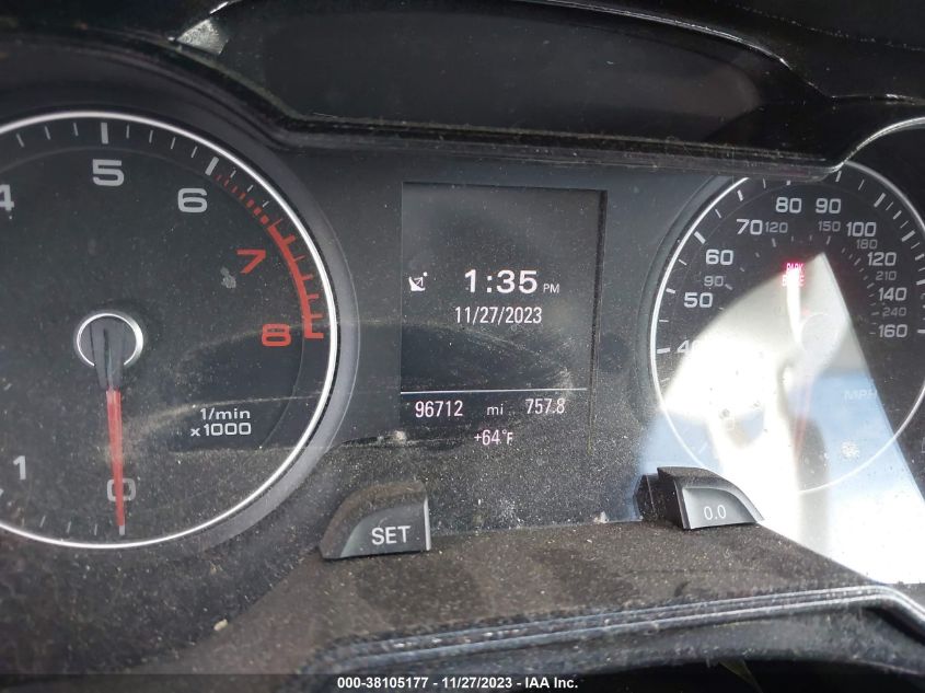 2013 AUDI A4 2.0T PREMIUM - WAUBFAFL2DA160828