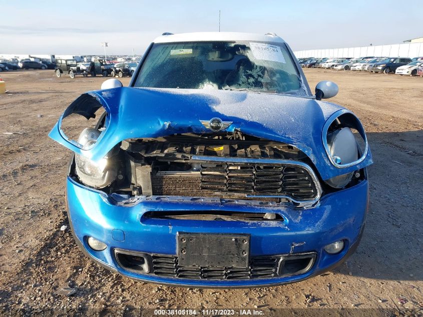 2013 MINI COUNTRYMAN COOPER S WMWZC5C56DWP30823