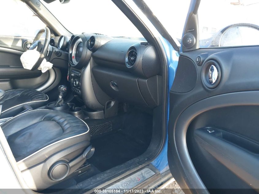 2013 MINI COUNTRYMAN COOPER S WMWZC5C56DWP30823