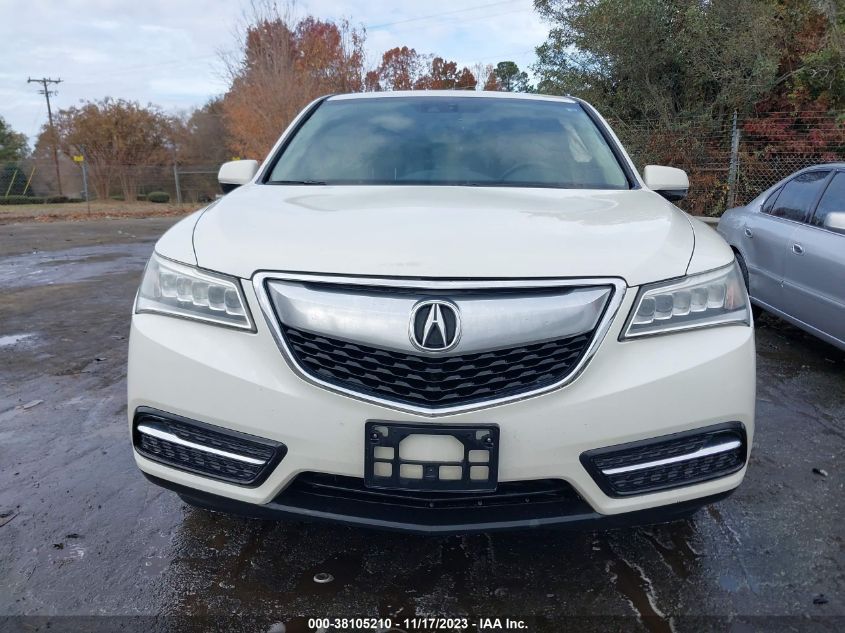 2015 ACURA MDX TECHNOLOGY PACKAGE - 5FRYD4H49FB001761