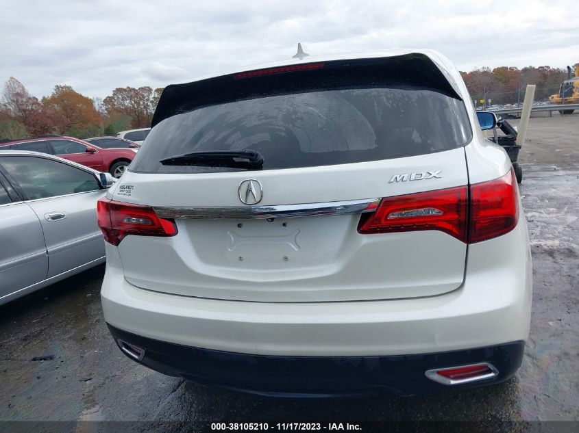 2015 ACURA MDX TECHNOLOGY PACKAGE - 5FRYD4H49FB001761