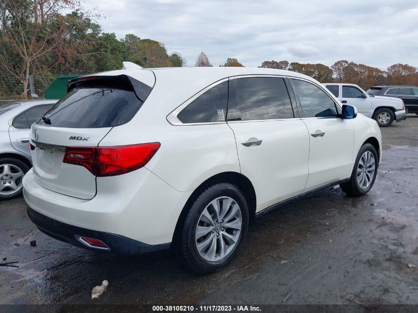 2015 ACURA MDX TECHNOLOGY PACKAGE - 5FRYD4H49FB001761