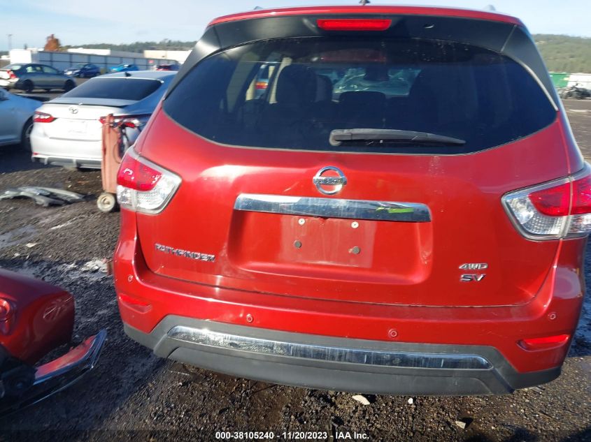 2013 NISSAN PATHFINDER SV - 5N1AR2MM1DC644996