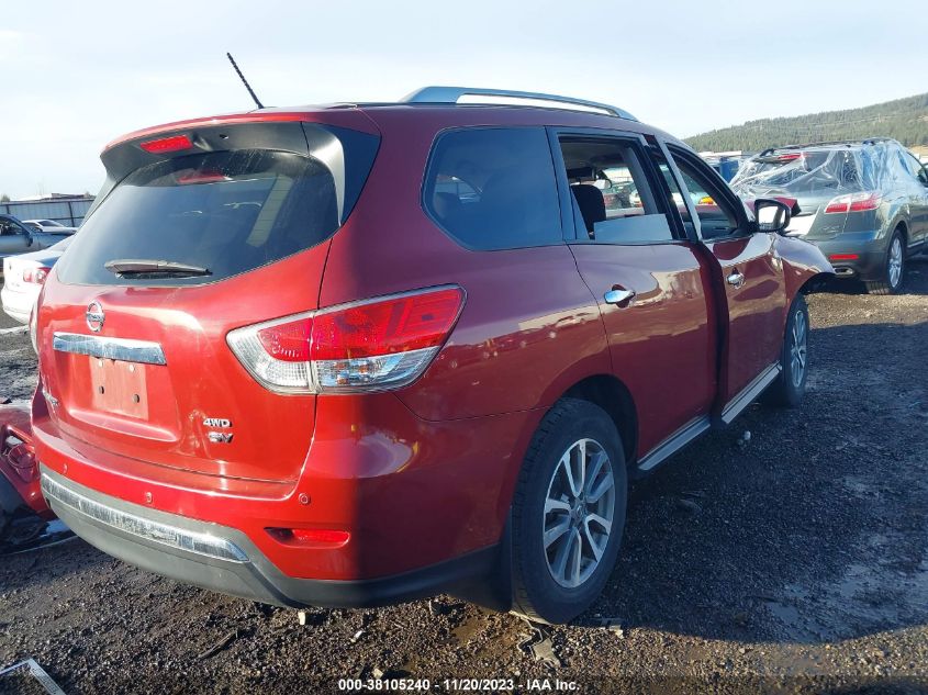 2013 NISSAN PATHFINDER SV - 5N1AR2MM1DC644996