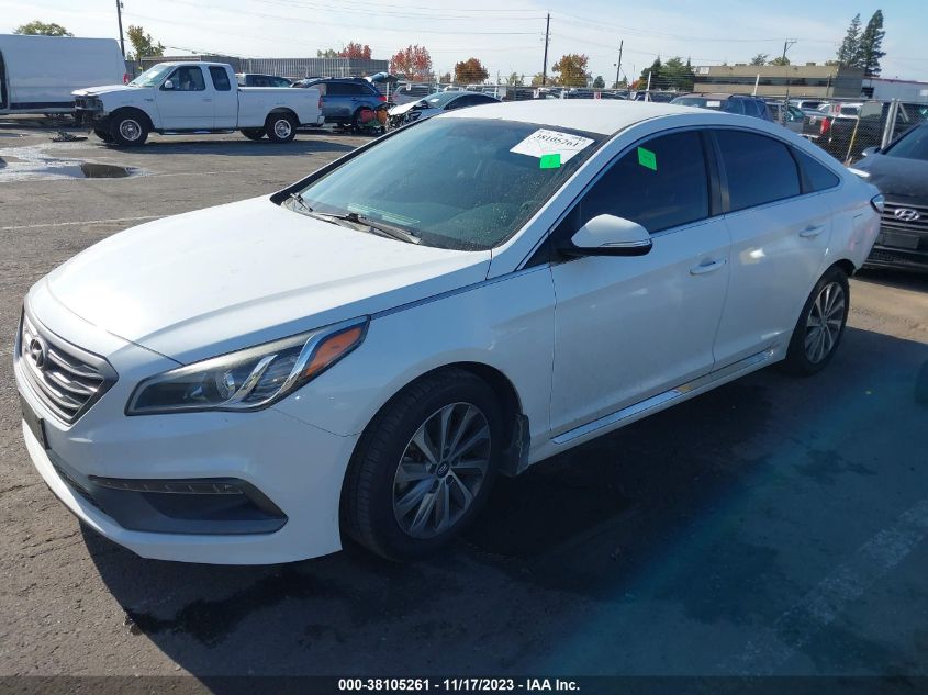 2015 HYUNDAI SONATA SPORT - 5NPE34AF8FH177513