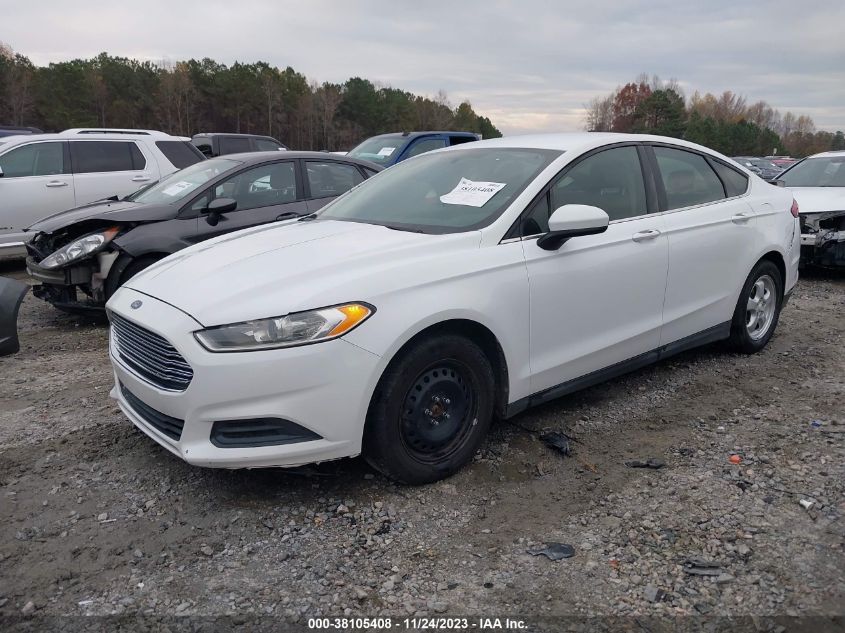 2013 FORD FUSION S - 3FA6P0G71DR203600