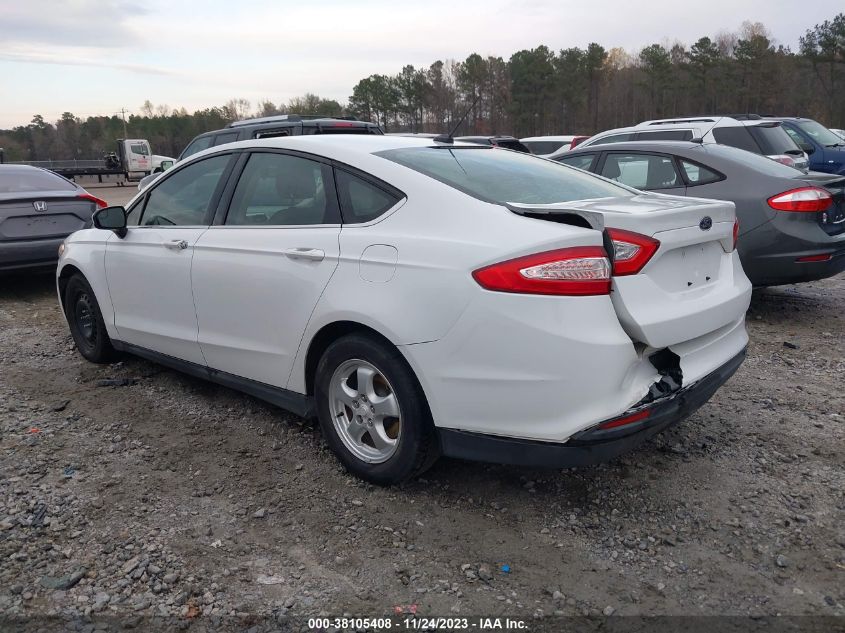 2013 FORD FUSION S - 3FA6P0G71DR203600