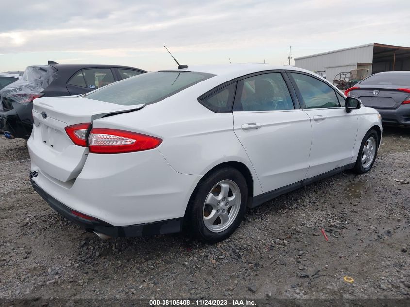 2013 FORD FUSION S - 3FA6P0G71DR203600